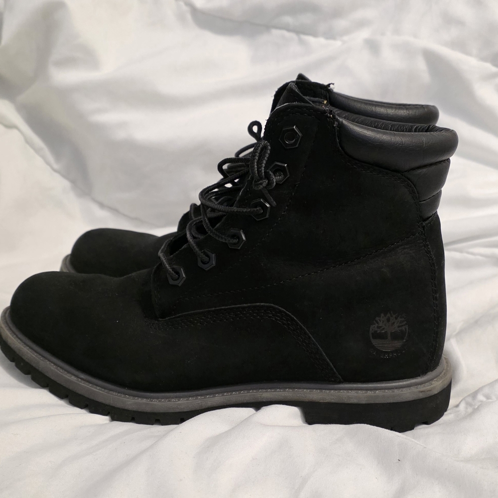 Black Timberland Boots